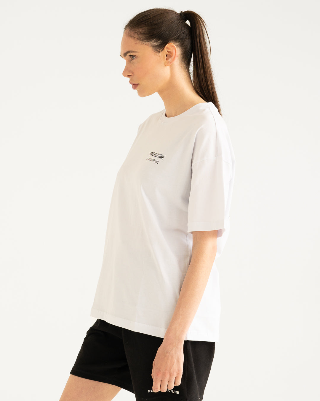 Oversized White Lifting Tee